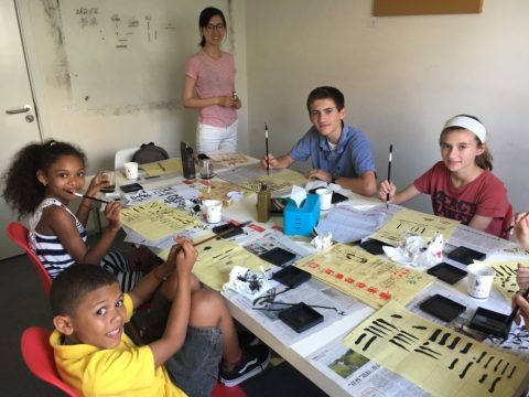 Calligraphy masterclass for Summer Camp