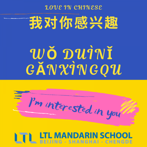 I'm Interested in You - Love in Chinese
