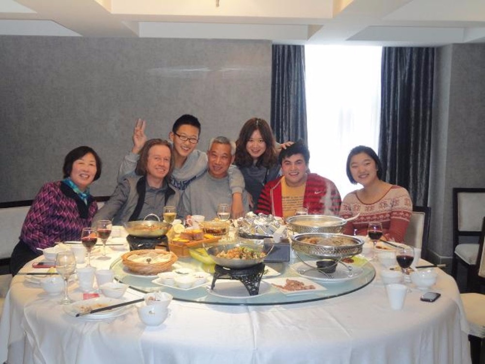 Group dinner in Chengde