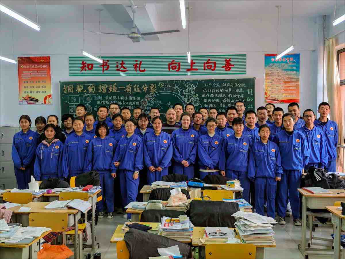 Charlotte's Chinese Class Photo